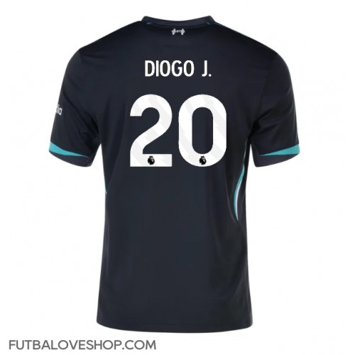 Dres Liverpool Diogo Jota #20 Preč 2024-25 Krátky Rukáv